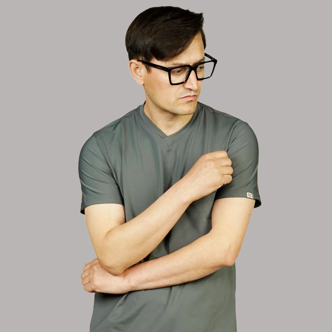 Men Luxe Pro Fit Scrubs – Straight Hem Trousers